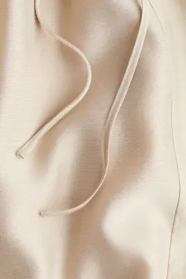 Blouse à manches ballon - Beige — photo 4