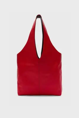 Sac Sun maxi grainé rouge — photo 5