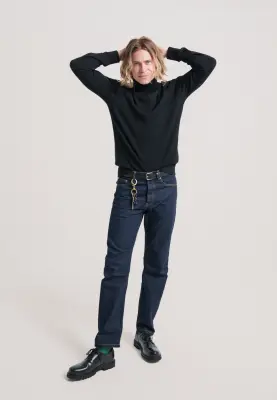 Le pull col roulé - Noir — photo 3