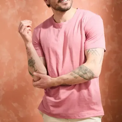 T-shirt Alin rose — photo 4