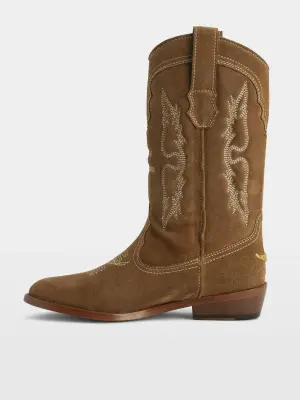 Bottes Tex Western Suède — photo 2