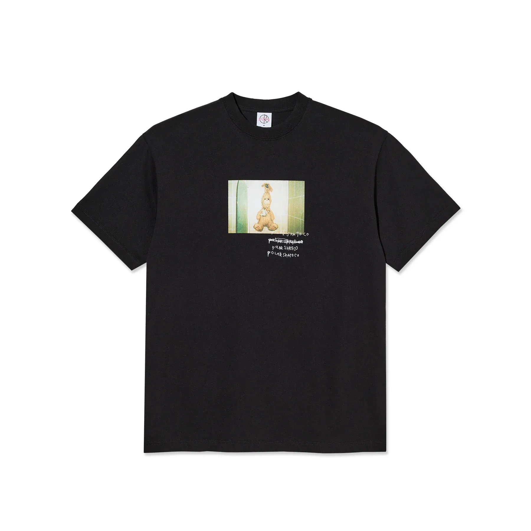 tee shirt Polar bunny 2 – black