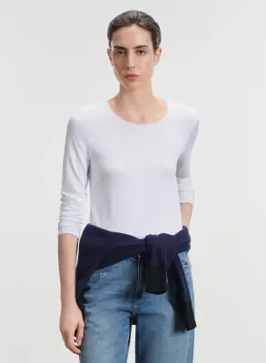 T-shirt en viscose et élasthanne — photo 2