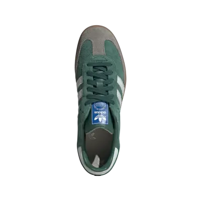 Adidas Samba Collegiate Green Gum Grey Toe — photo 4