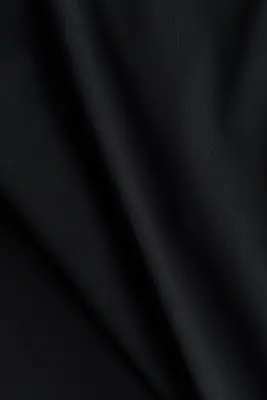 Top en jersey avec encolure carrée - Noir — photo 2