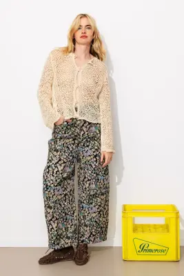 Cardigan court en crochet — photo 3