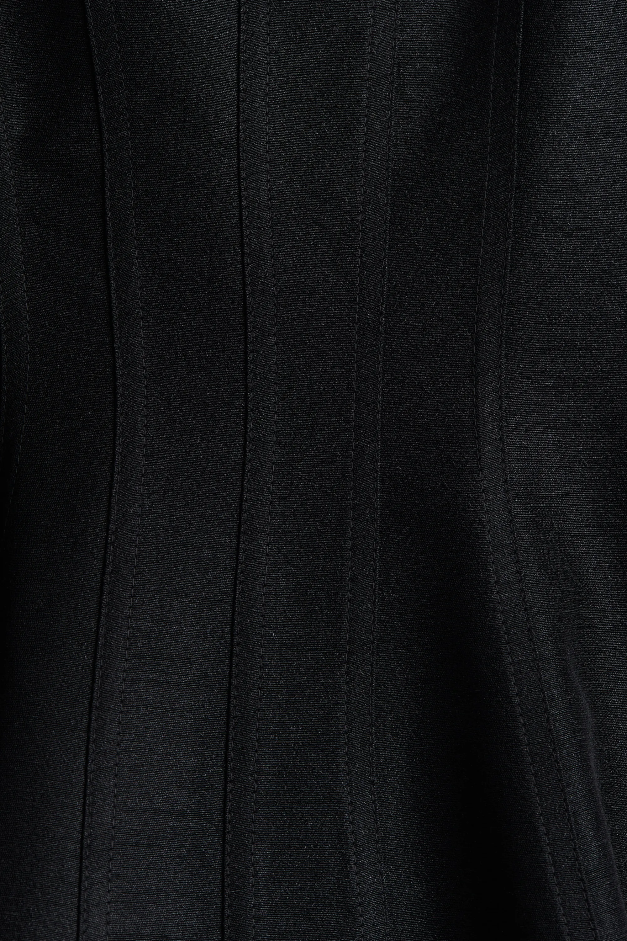 Robe à encolure dégagée - Noir