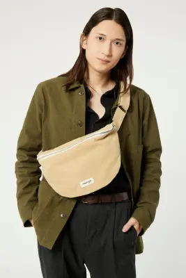 Sac banane Custine XL coton recyclé Rive Droite — photo 2