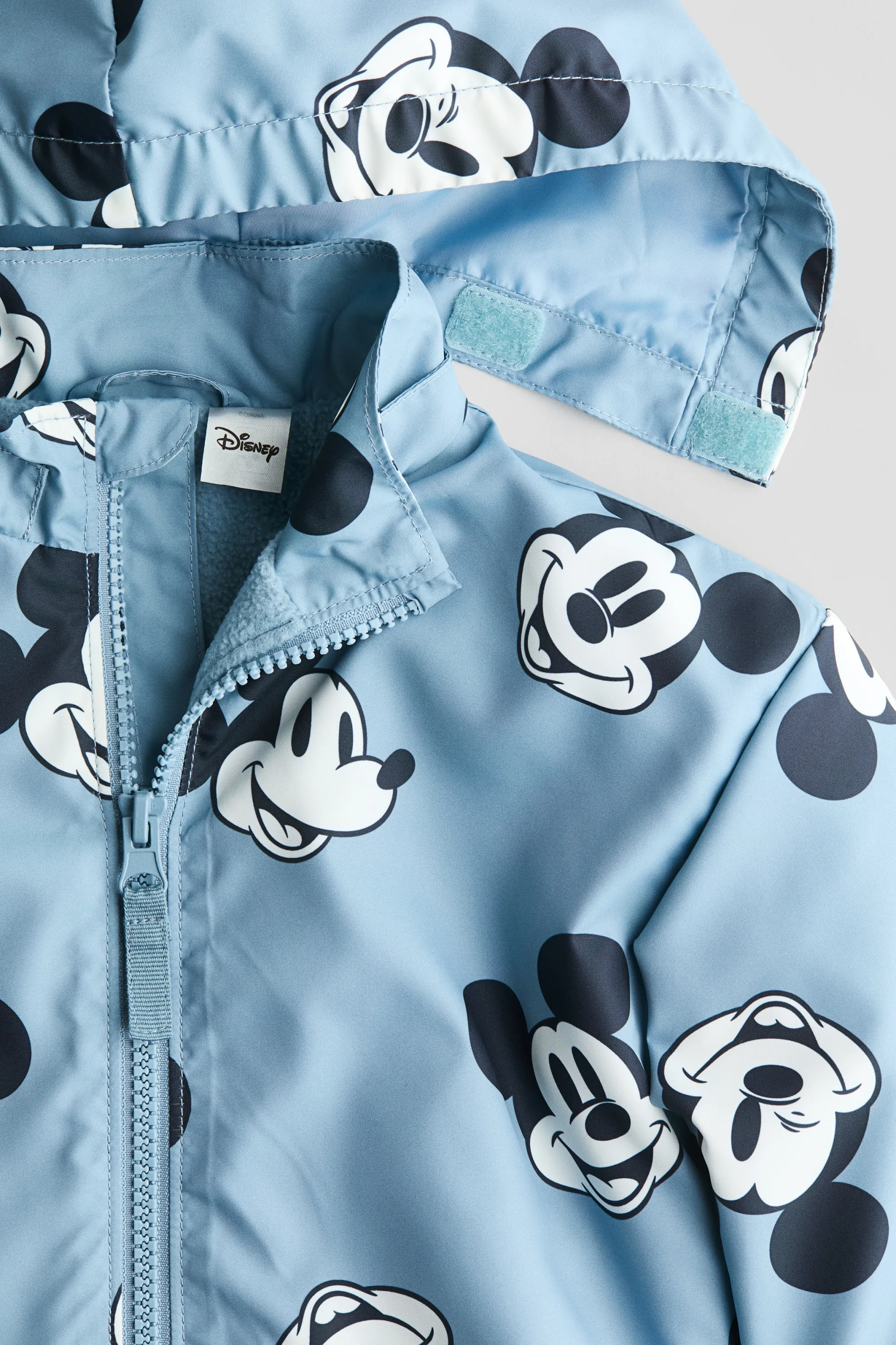 Veste doublée polaire - Bleu clair/Mickey