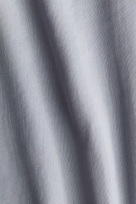 Robe volantée avec bretelles à nouer - Gris — photo 4