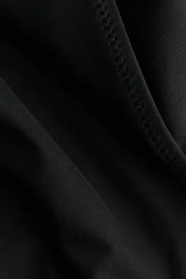Bas de maillot Tanga à nouer - Noir — photo 3