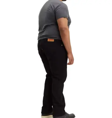 LEVIS 501 ORIGINAL BT GRANDE LONGUEUR Noir — photo 3