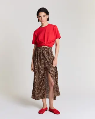 Jupe Sally léopard — photo 5