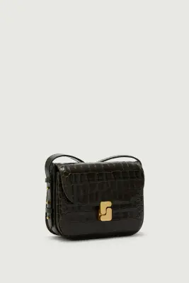 SAC BELLISSIMA MINI VERT OLIVE CROCO — photo 2