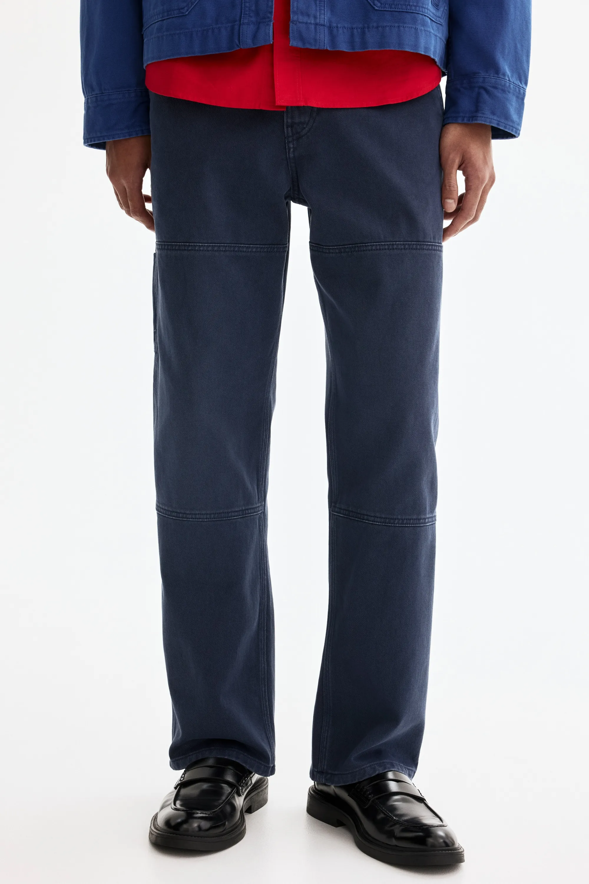Pantalon Carpenter Regular Fit - Bleu foncé