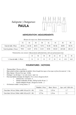 Patron pdf salopette PAULA — photo 1