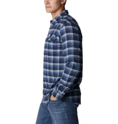 COLUMBIA CHEMISE CARREAUX Bleu — photo 4