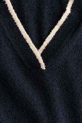 Polo en maille - Bleu marine — photo 5