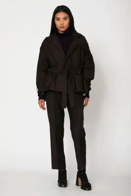 Veste Paola Réglisse