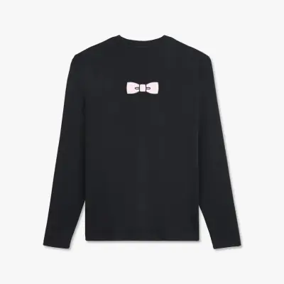 EDEN PARK TEE SHIRT MANCHES LONGUES Noir — photo 4