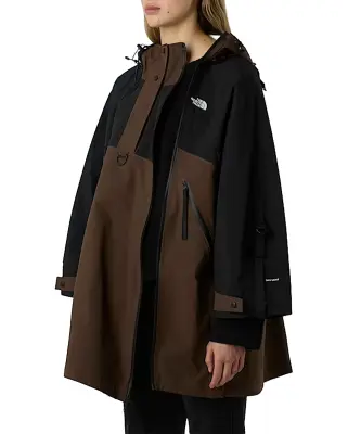 W Dryvent Hardshell Cape Coat  AP Smokey Brown — photo 3