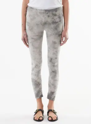 Pantalon en coton organique et élasthanne