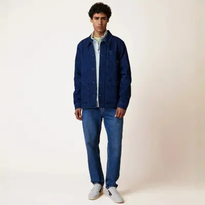 Faguo – Veste Lorge Denim Brut — photo 3