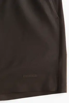 Short de tennis Regular Fit DryMove™ - Marron foncé — photo 4