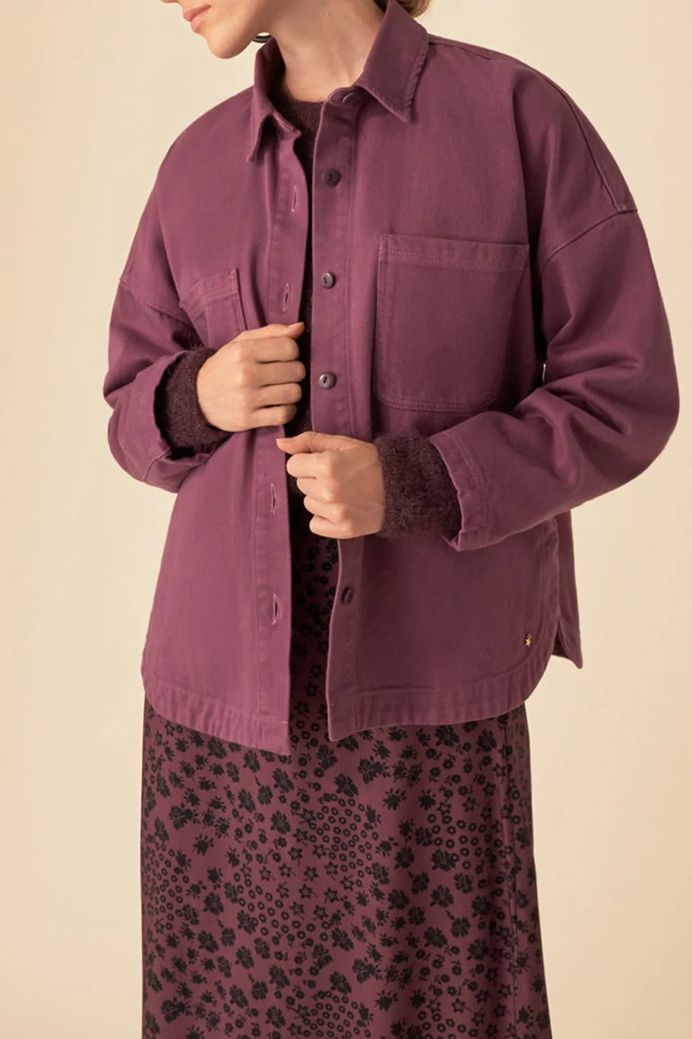 surchemise loukian violette