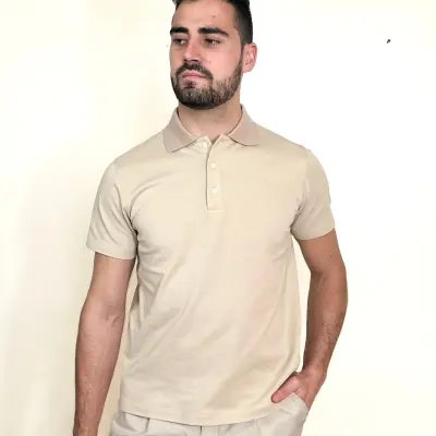 Polo portofino beige — photo 1
