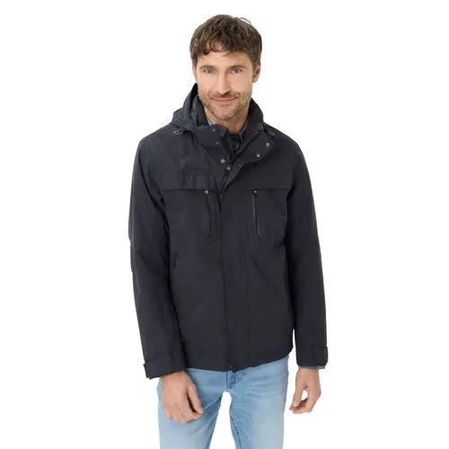 CAMEL ACTIVE VESTE Waterproof GRANDE LONGUEUR Marine