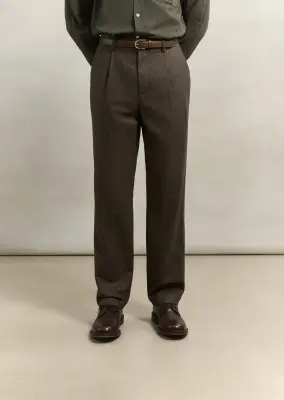 One pleat trousers — photo 2
