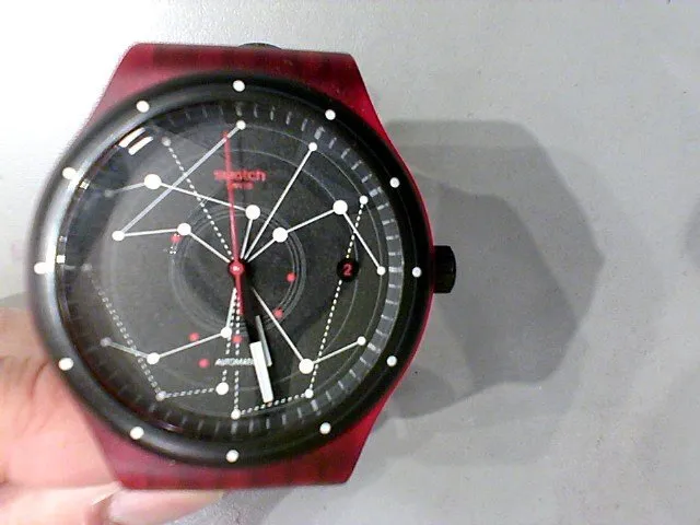 Montre automatic rouge