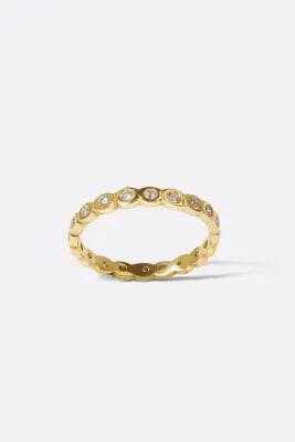 BAGUE CONSTANCE - Or jaune 18 carats — photo 3
