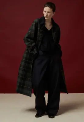 Nouveau ! BELLEPIECE Manteau Cooper Tartan — photo 3