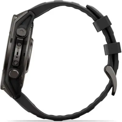 Garmin Fenix 9 amoled 47mm sapphire Titane Carbon Gray DLC bracelet noir 010-04762-11 — photo 4