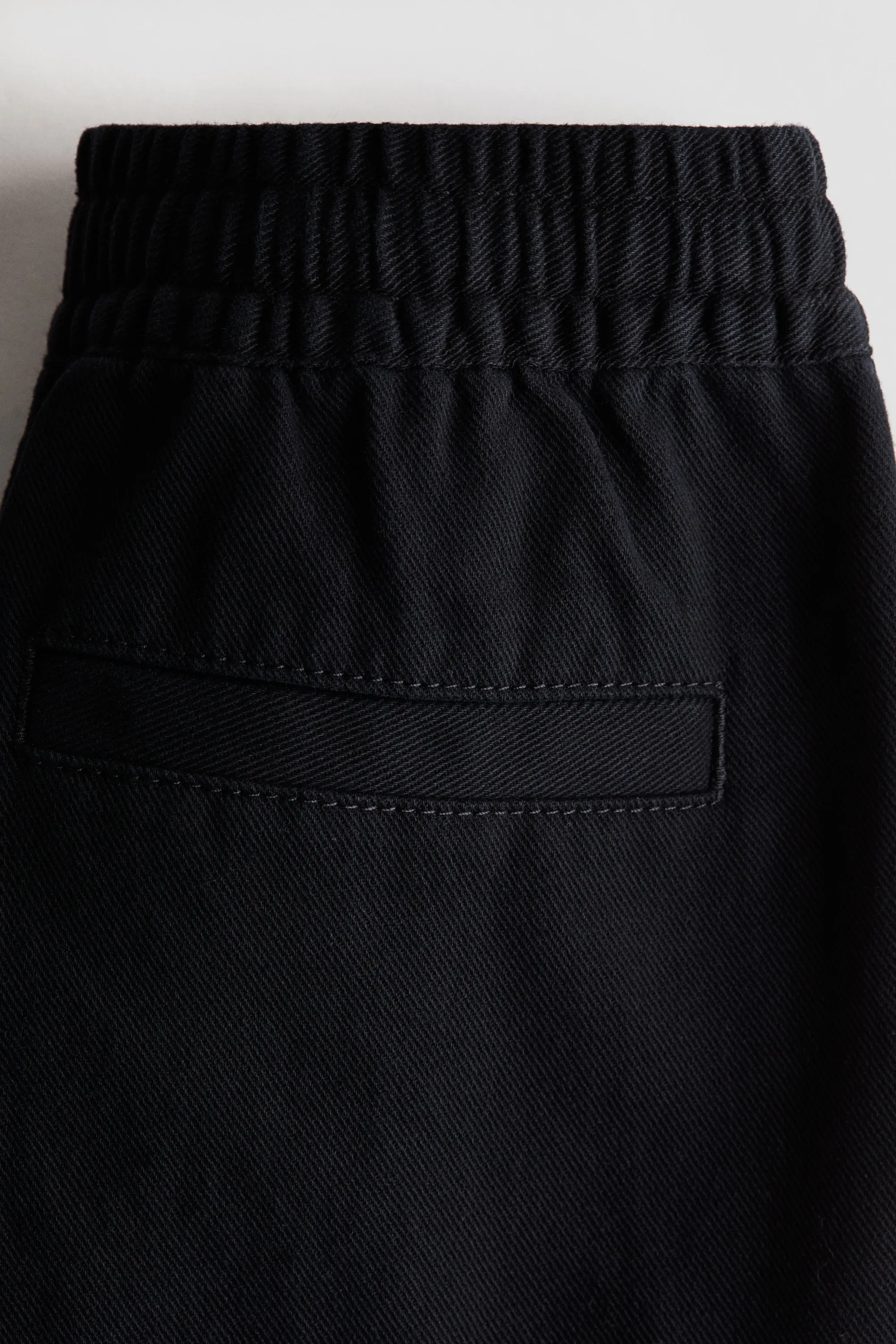 Pantalon cargo en coton - Noir