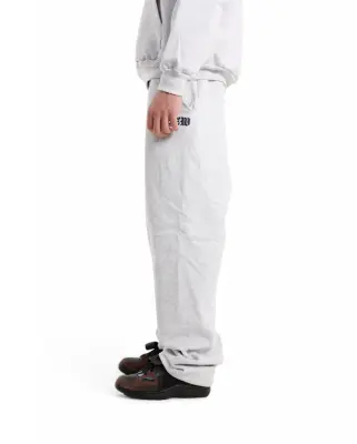 Wide Pant Heather Grey STW Embroidered — photo 3