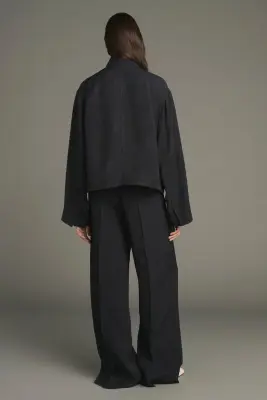 PANTALON HIPPOLYTE NOIR — photo 2