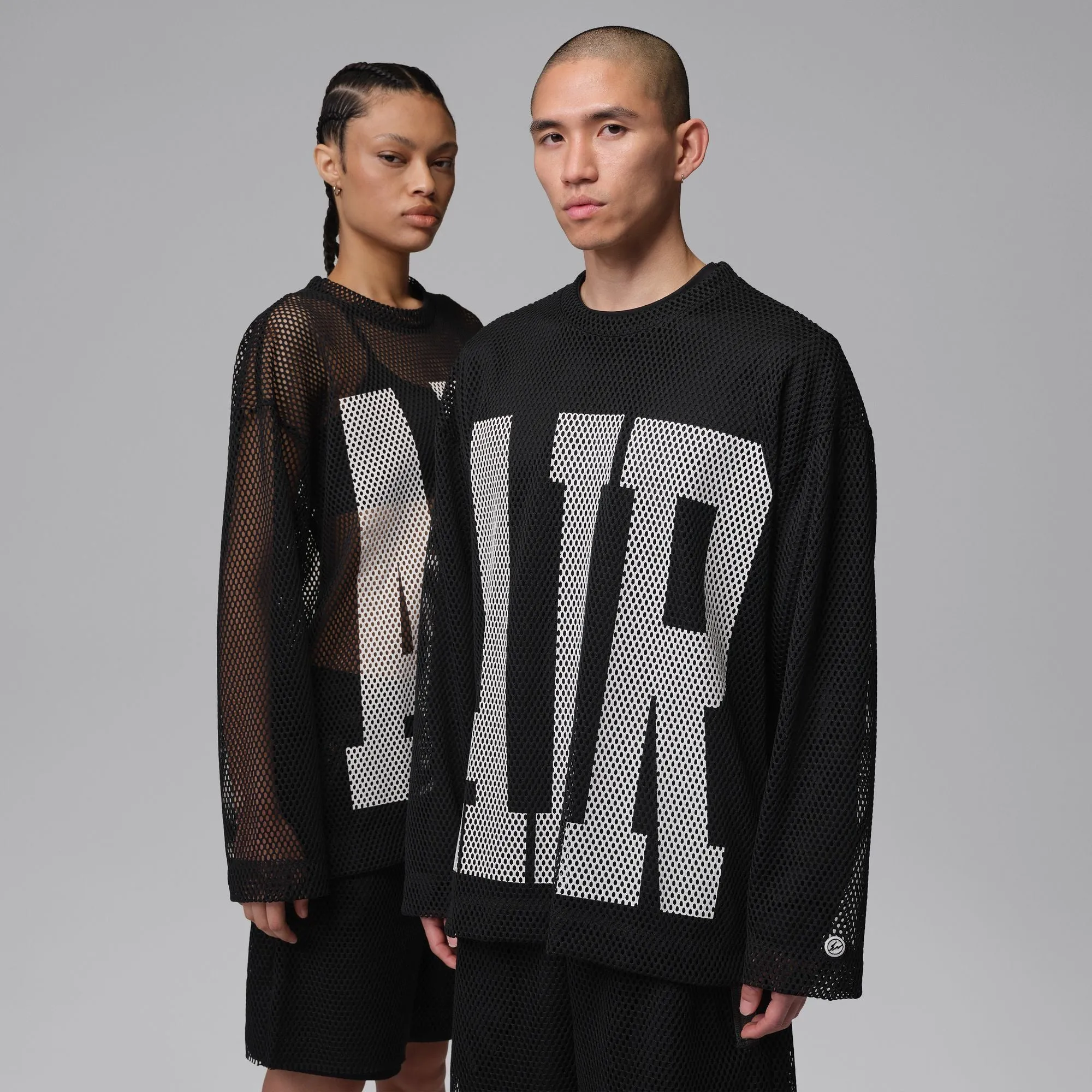Jordan x Union x Fragment Long Sleeve Jersey Black/Ivory