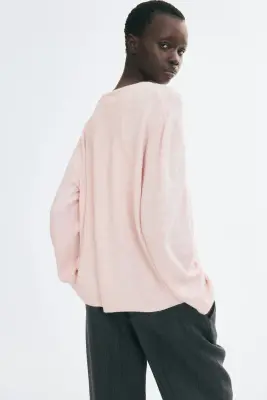 Gilet loose - Rose ancien clair — photo 4