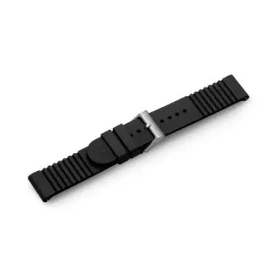Bracelet Victorinox 21mm caoutchouc noir V.60028 — photo 1
