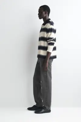 JEAN SIGNATURE REGULAR DROIT - NOIR DÉLAVÉ — photo 2