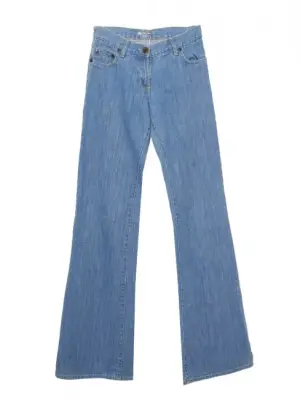 Jean taille haute bleu clair wide leg Prix boutique €820 Taille XXS — photo 1