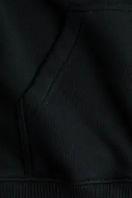 Veste à capuche zippée - Noir — photo 4