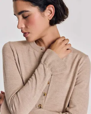 Cardigan Rosalia beige — photo 2