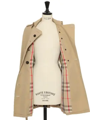 Trench ceinturé The Sandringham beige boutons noir Prix Boutique 1900€ Taille XS — photo 5