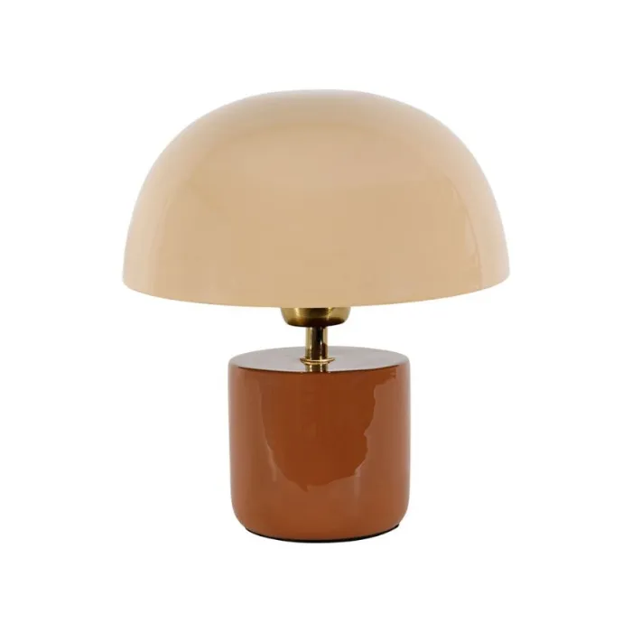 Lampe Émail Caramel