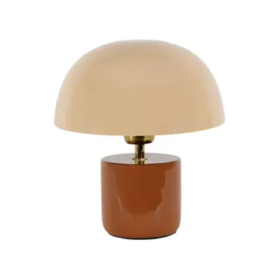 Lampe Émail Caramel — photo 1