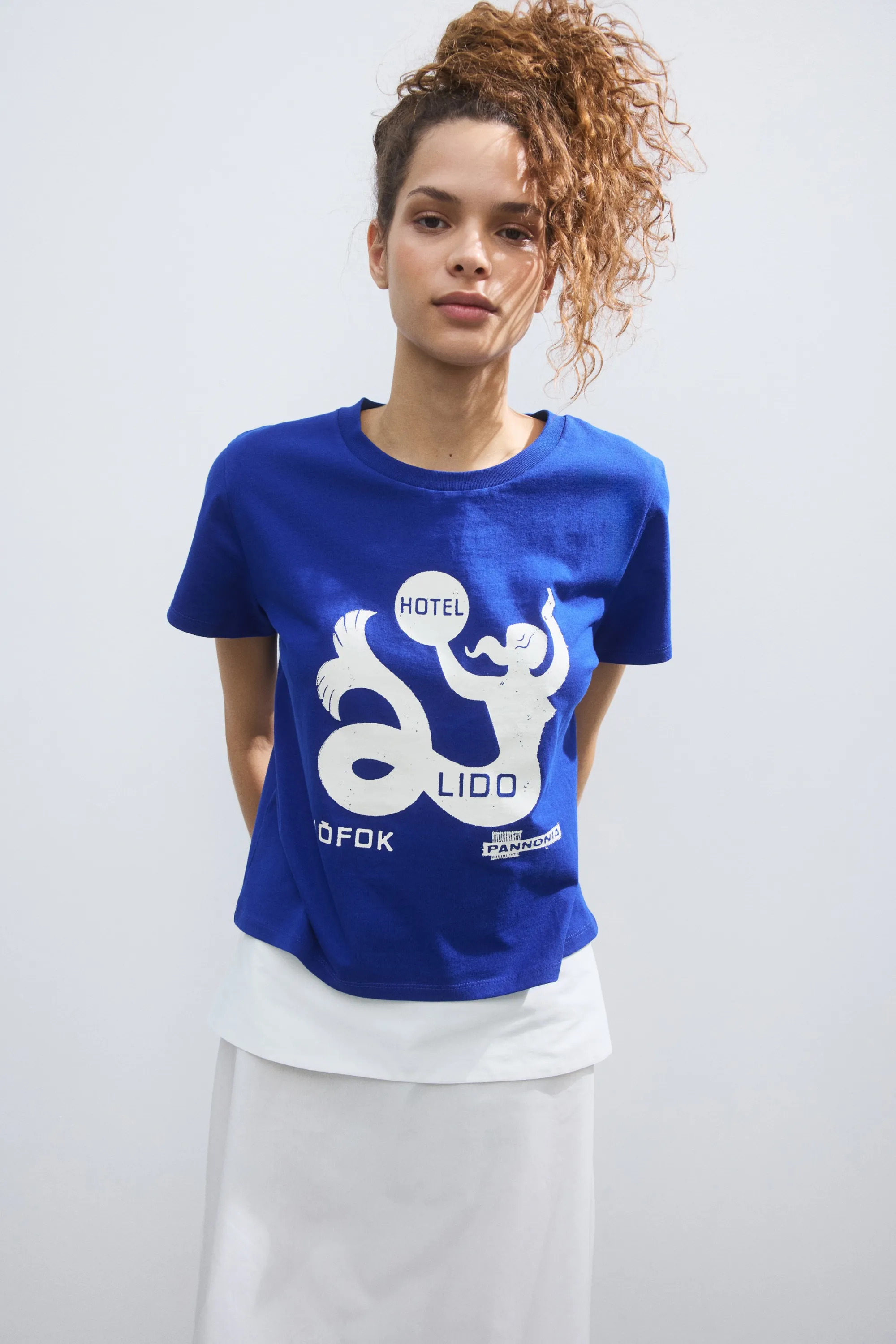 T-shirt imprimé - Bleu vif/The Pierce Archive
